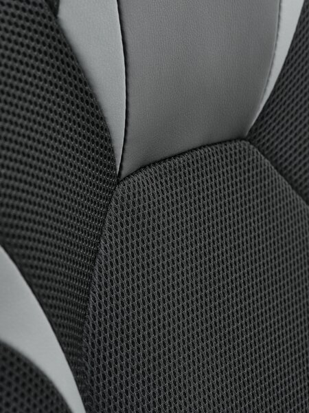 Gaming chair RANDRUP black faux leather/mesh