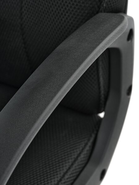 Gaming chair RANDRUP black faux leather/mesh