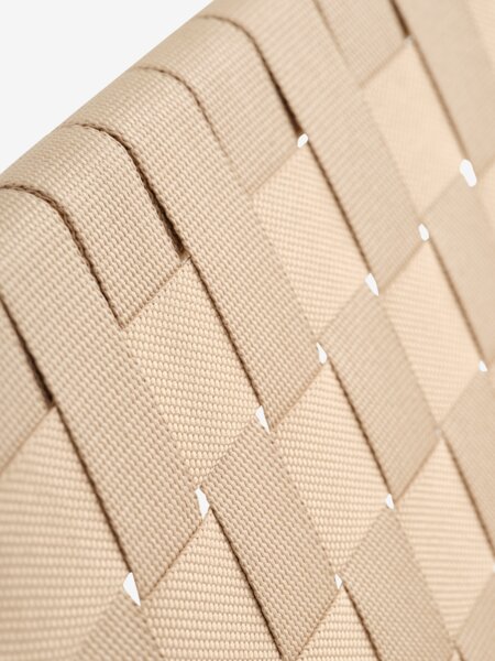 Fauteuil VADEHAVET naturel stof/eiken