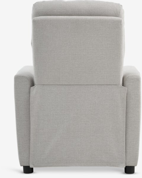 Recliner VEJLBY light sand fabric