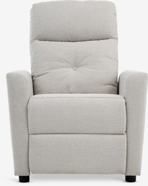 Recliner VEJLBY light sand fabric