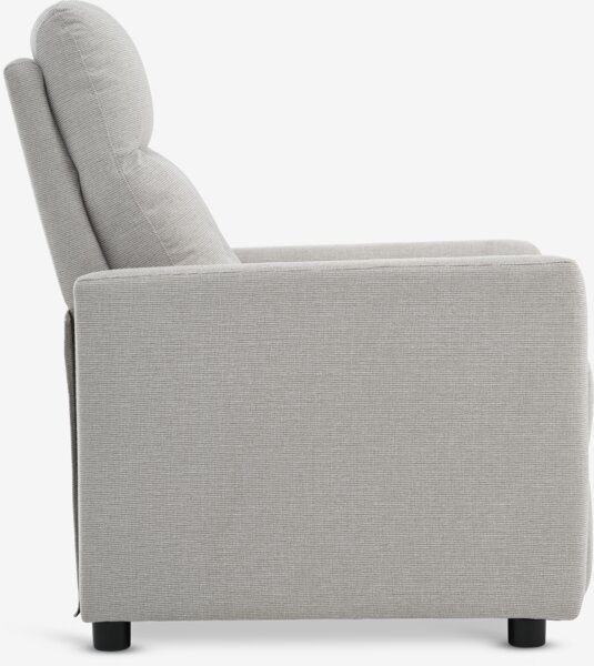 Recliner VEJLBY light sand fabric
