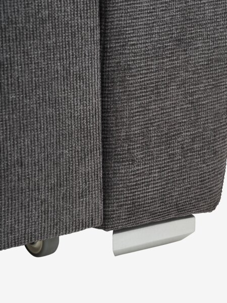 Sovesofa VEJLBY 3-pers. mørkegråt stof
