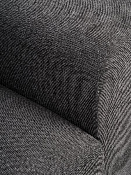 Sovesofa VEJLBY 3-pers. mørkegråt stof