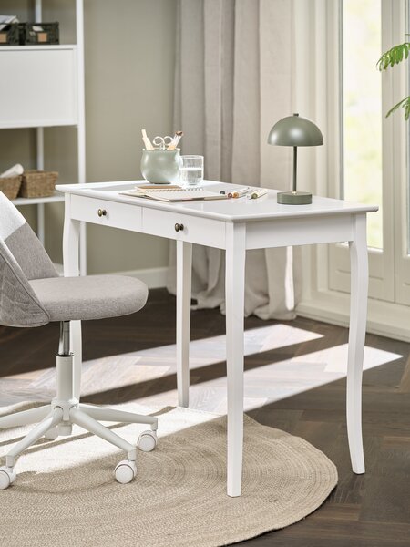 Scrivania MALLING 50x100 cm 1 cassetto bianco