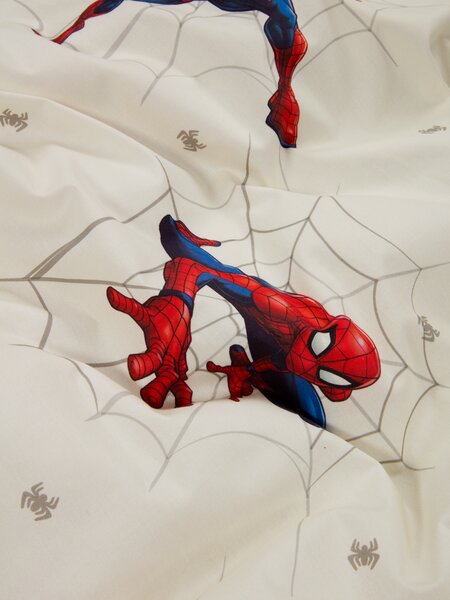 Dekbedovertrek SPIDERMAN 140x200 wit