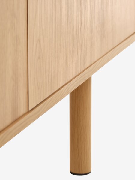 Sideboard ALSTED 3 Türen Eiche naturnfarbe