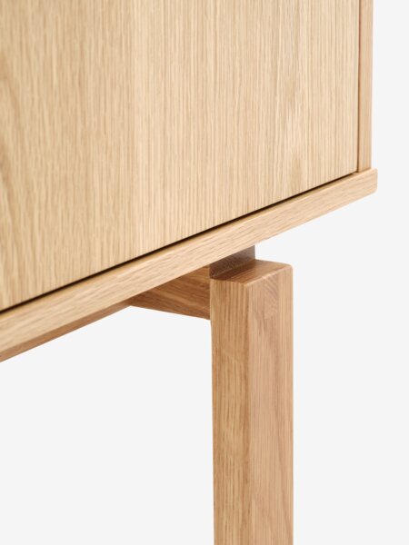 Sideboard MEJLSKOV 2 doors 3 drawers natural oak