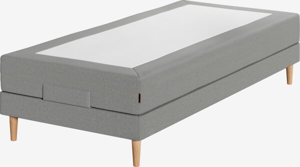 Elevationsseng 80x200cm JOSELVA grå-23 Medium