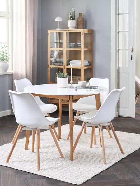 JEGIND Ø105 white + 4 KASTRUP white