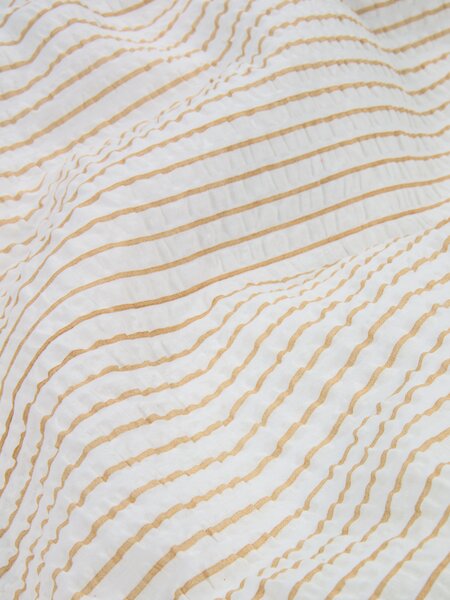 Completo copripiumíno Raso STINNE 240x220 bianco/caffellatte