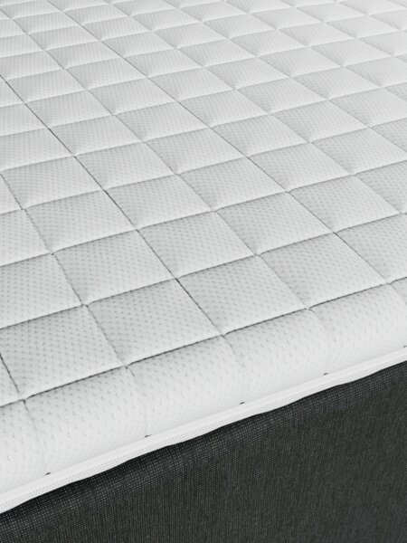 Runkopatja 90x200cm MJELLA harmaa-40 + KOLA kova