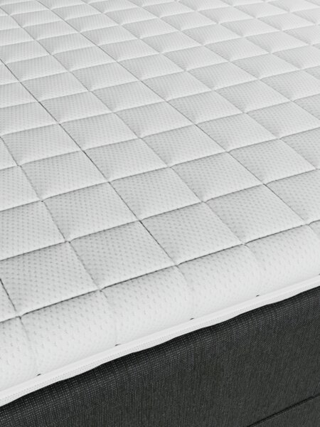 Regulerbar seng 180x200 BJORSUND + KOLA grå-40 Fast