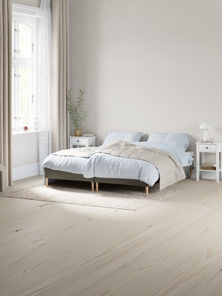 Boxmadras 180x200cm SUMELVI + MURU sort-06 Meget fast