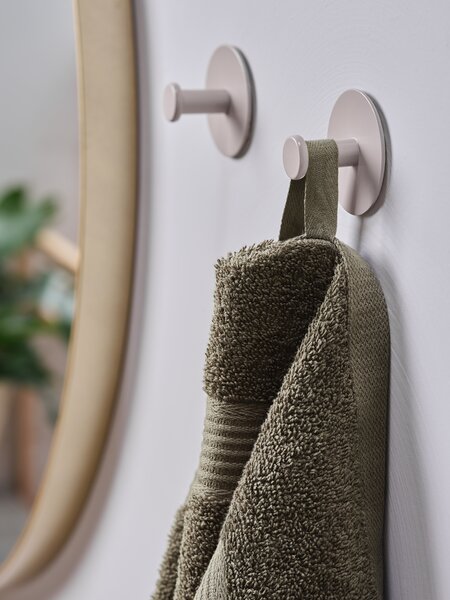 Pomello EKEDALEN acciaio 2 pezzi beige