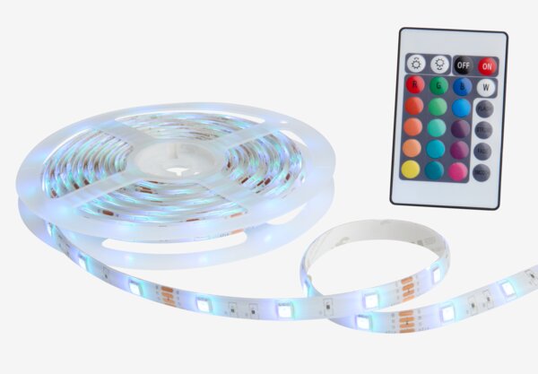 Striscia luminosa LED PONTUS con telecomando