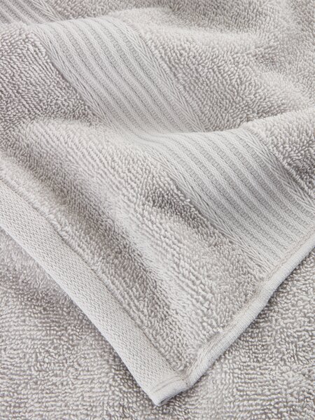 Asciugamano ospite KARLSTAD 30x50 cm grigio chiaro
