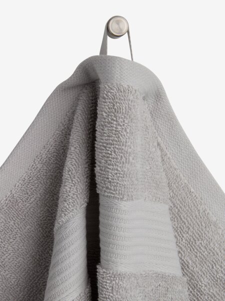 Asciugamano ospite KARLSTAD 30x50 cm grigio chiaro