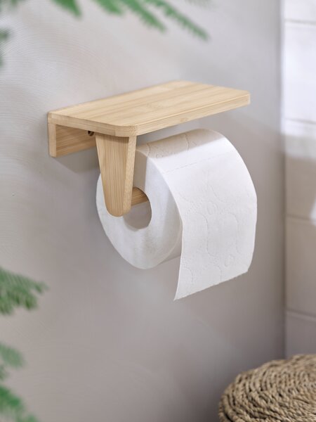 Portarotolo carta WC TRARYD P10×L18×H9 cm naturale