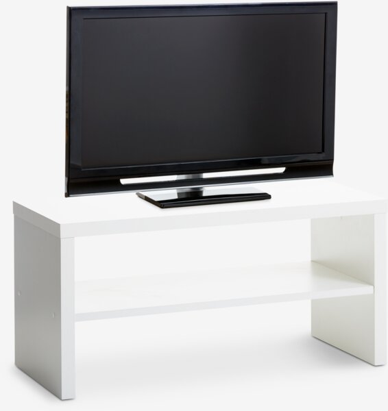TV bench KAGSTRUP 1 shelf white
