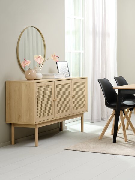 Sideboard HALMSTAD 3 doors oak
