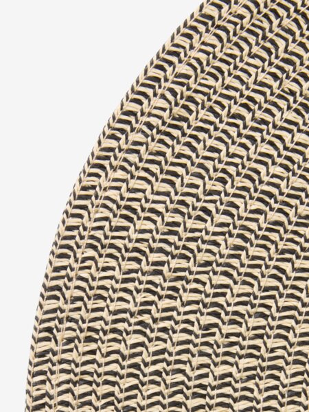 Place mat SORTBIRK D38 natural/black