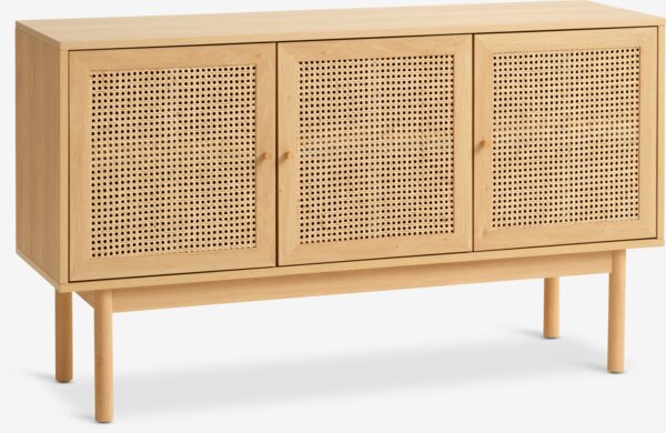 Sideboard HALMSTAD 3 doors oak