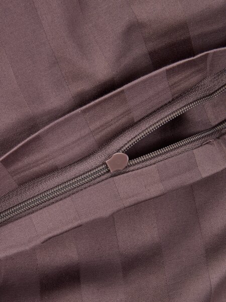 Completo copripiumino Raso NELL 155x220 cm color uva polvere