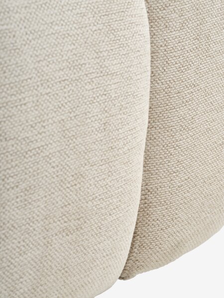 Schlafsofa ORMSLEV 3-Sitzer beige Stoff