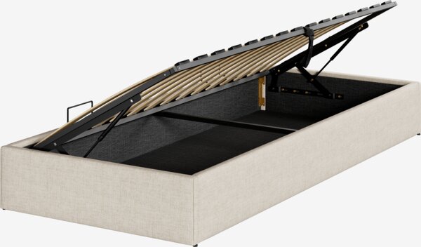 Divan base SEDEN 90x200 sidelift beige