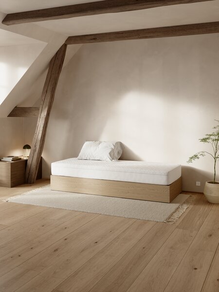 Divan base SEDEN 90x200 sidelift n. oak