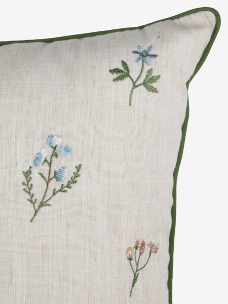 Cushion VALERIANA 45x45 beige/green