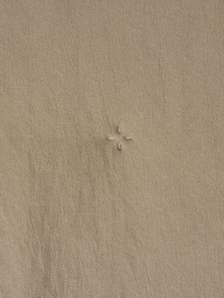 Manta acolchada SKOGSTRY 130x180 arena oscuro