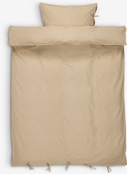 Bettwäsche SELMA Washed Cotton 135x200 Blasses Khaki