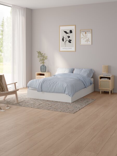 Colchón de espuma 135x190cm WELLPUR KVITA GF85 blanco