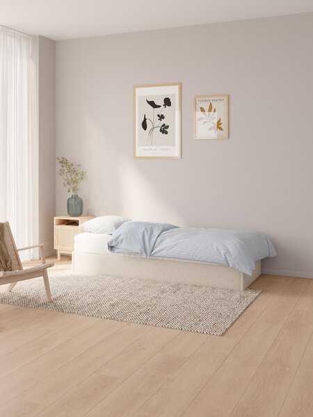 Divan base SEDEN 90x200 sidelift beige
