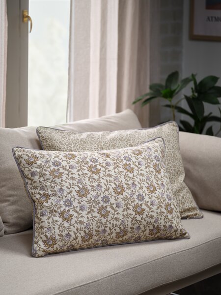 Kussenhoes HYACINT 40x60 lila/beige