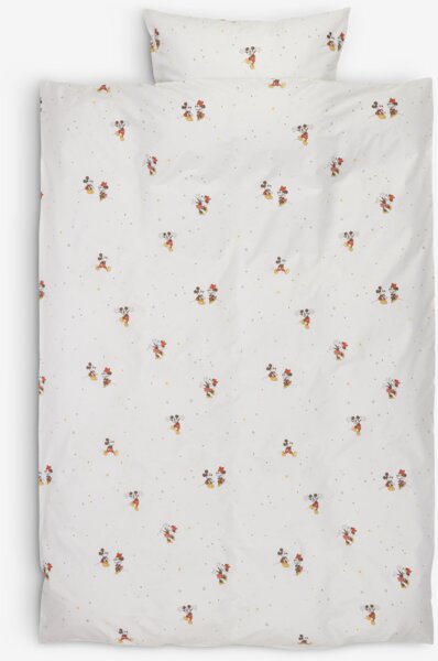 Påslakanset MUSSE PIGG 150x210 vit