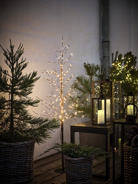 Lystræ udendørs VIVIANIT H120cm m/210 LED og timer