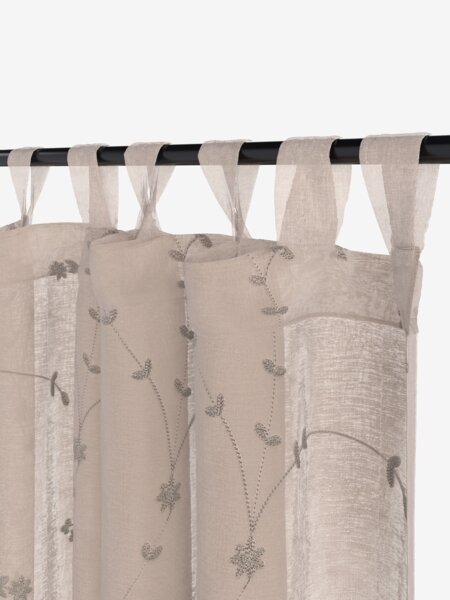 Perdea DOLMA 140x245 broderie nisipie