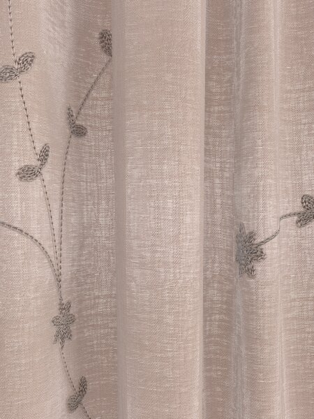 Perdea DOLMA 140x245 broderie nisipie