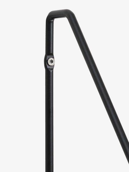 Vegghylle HEJSAGER 1 hylle svart/natur