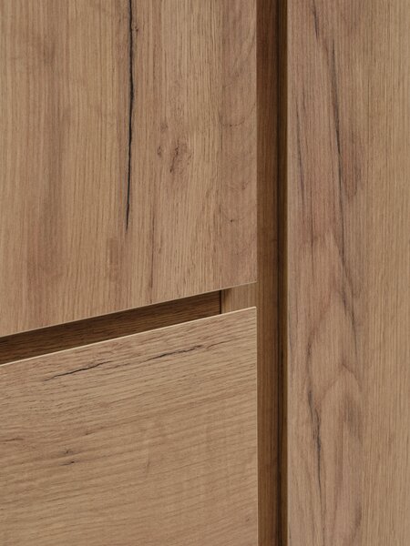 Armadio LIMFJORDEN 120x200 combinato col.rovere selv. nat.