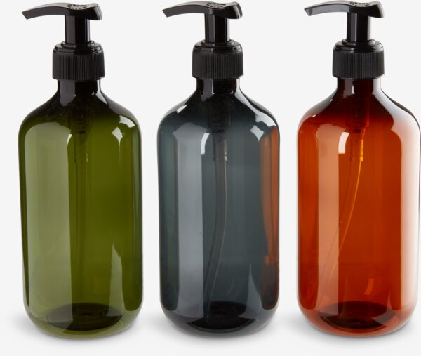Dispenser di sapone SANGIS plastica riciclata assortito