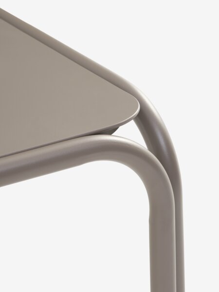 Table de jardin RAUMA l90xL140 sable foncé