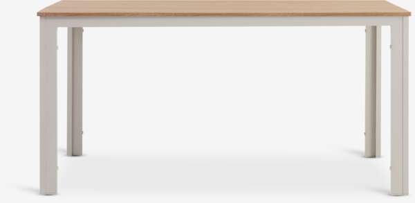 MARIELYST D150 stůl + 4 INGSTRUP židle béžová