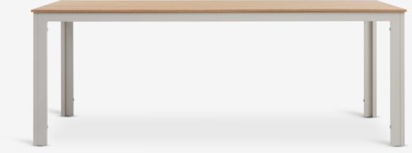 MARIELYST D205 stol bež + 4 GUDHJEM stolice natur