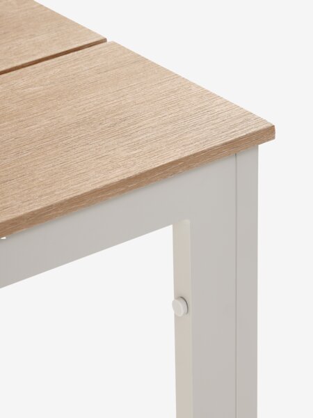 MARIELYST D205 stol bež + 4 GUDHJEM stolice natur