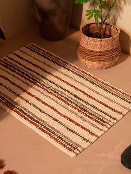 Badematte SUNDBORN 60x90cm stripe