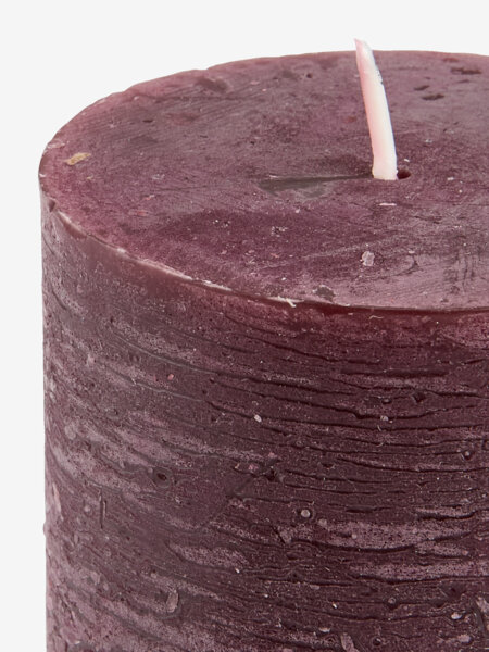 Vela pilar RENE Ø7xA10cm castaño